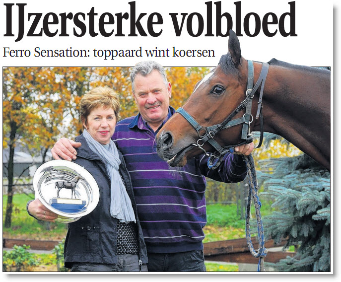 Ferro Sensation - Toppaard wint koersen