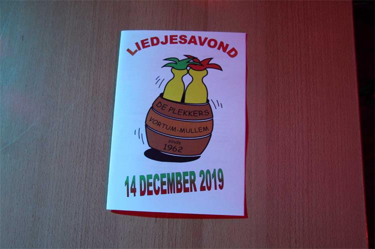 2019-12-14 Liedjesavond