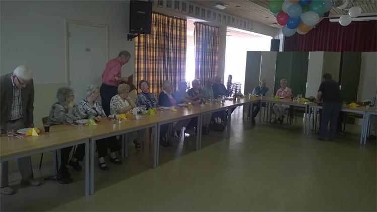 Met 65+ aan tafel, alweer een jaar aktief....