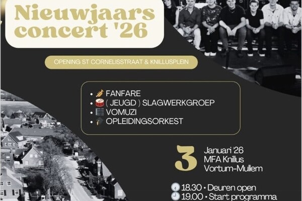 3 januari - opening en onthulling!