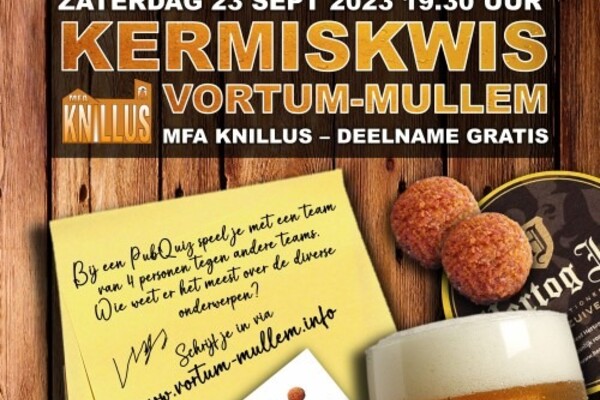 Inschrijving KermisKwis 2023 geopend!
