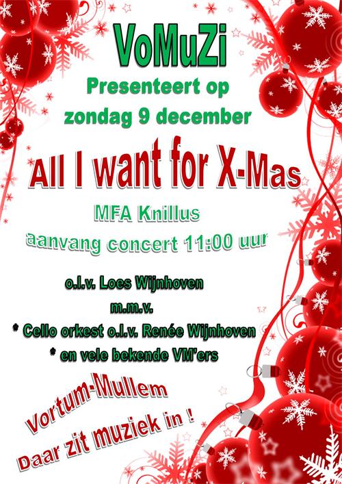 Concert VoMuZi All I want for X-mas