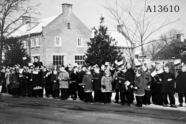 De oude schoenendoos