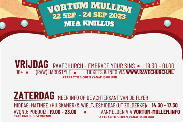 Programma Kermis Vortum-Mullem 2023 🎠🎡